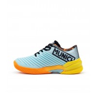 Munich Padx 58 Scarpe da ginnastica da padel grigio arancione donna