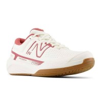 New Balance 696V5 Bianco Rosa Sneakers Donna