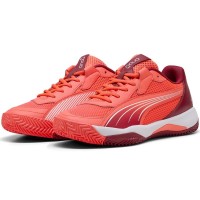 Puma Nova Court Rosso Bordeaux Bianco Sneakers  Offerta + Economico