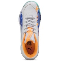 Puma Nova Smash Bianco Blu Arancione Sneakers  Offerta + Economico