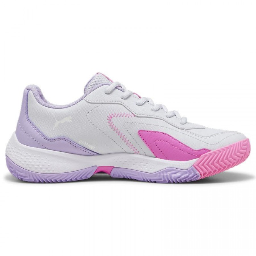 Scarpe Puma Nova Smash Grigio Bianco Viola Donna  Offerta + Economico
