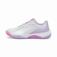 Scarpe Puma Nova Smash Grigio Bianco Viola Donna  Offerta + Economico