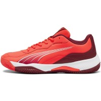 Puma Nova Smash Rosso Bianco Borgogna Sneakers  Offerta + Economico