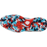 Salming Rebel Camo Bianca Rosso Blu Scarpe  Offerta + Economico
