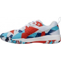 Salming Rebel Camo Bianca Rosso Blu Scarpe  Offerta + Economico
