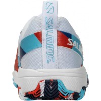 Salming Rebel Camo Bianca Rosso Blu Scarpe  Offerta + Economico