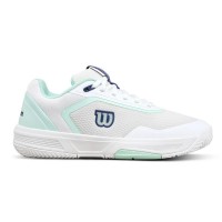 Sneakers da donna Wilson Courtglide Acquamarina Bianca