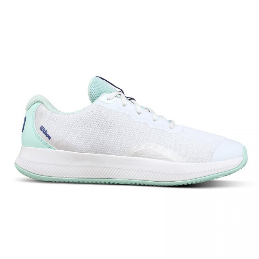 Scarpe da ginnastica Wilson Intrigue Lite White Aquamarine per donna