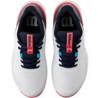 Wilson Intrigue Pro Clay Bianco Blu Navy Sneakers Donna  Offerta + Economico