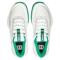 Wilson Intrigue Tour Padel Bianco Verde Sneakers Donna