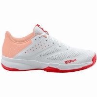 Scarpe Wilson Kaos Stroke 2.0 Bianco Corallo Donna  Offerta + Economico