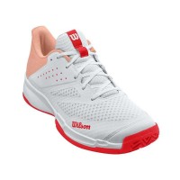 Scarpe Wilson Kaos Stroke 2.0 Bianco Corallo Donna  Offerta + Economico
