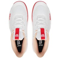 Scarpe Wilson Kaos Stroke 2.0 Bianco Corallo Donna  Offerta + Economico