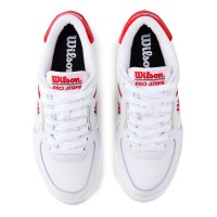 Sneakers Wilson Pro Staff 87 Mesh Bianco Rosso  Offerta + Economico
