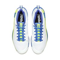Wilson Rush Pro 4.5 Bianco Blu Amparo Sneakers