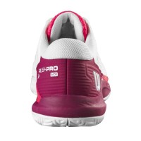 Wilson Rush Pro Ace Sneakers Junior Bordeaux Bianco