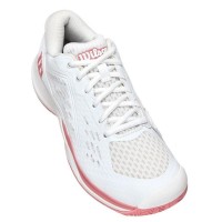 Wilson Rush Pro Ace White Pink Junior Sneakers