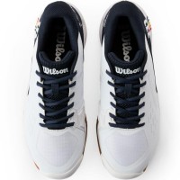 Wilson Rush Pro Ace Clay Bianco Sneakers Blu Navy  Offerta + Economico