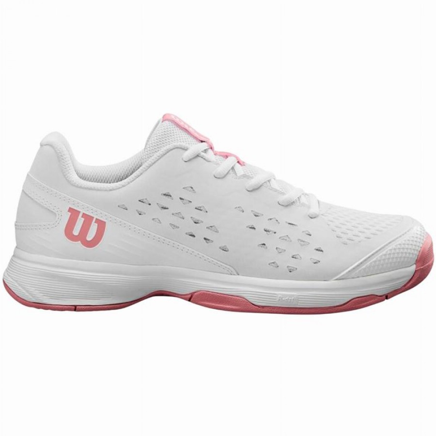 Wilson Rush Pro L Bianco Malva Junior Sneakers  Offerta + Economico