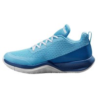 Scarpe Wilson Rush Pro Lite Royal Blue Sky Bianco Donna  Offerta + Economico