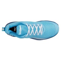 Scarpe Wilson Rush Pro Lite Royal Blue Sky Bianco Donna  Offerta + Economico