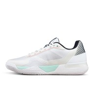 Wilson Rush Tour 5 Clay White Aqua Coral Sneakers